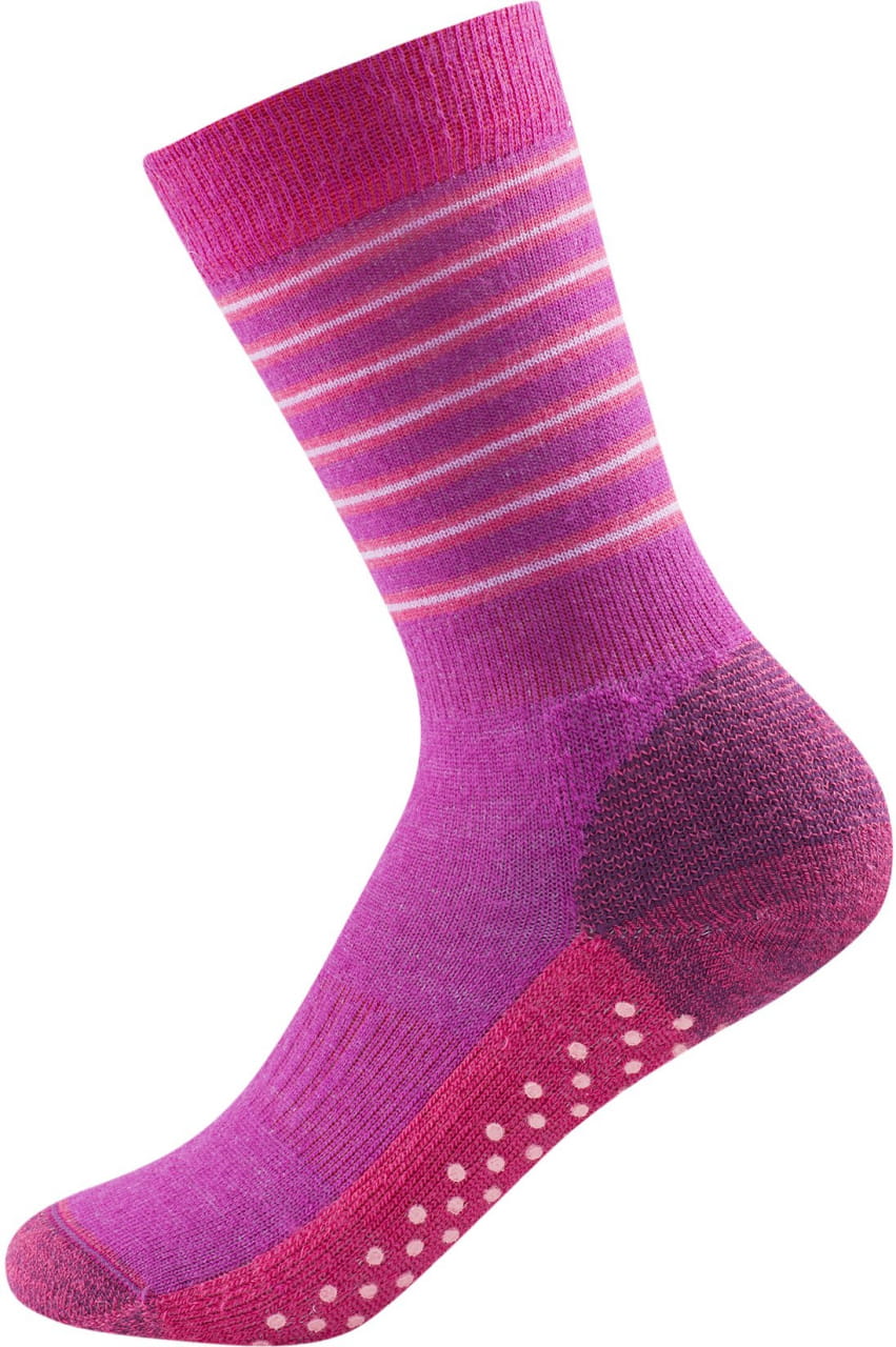 Średnio ciepłe wełniane skarpety dziecięce Devold Multi Medium Kid Sock No-Slip