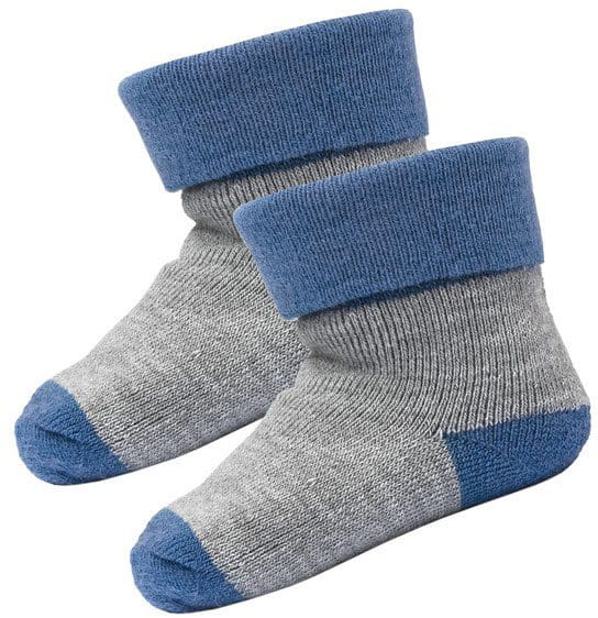 Detské hladké tenučké vlnené ponožky Devold Teddy Sock 2pk