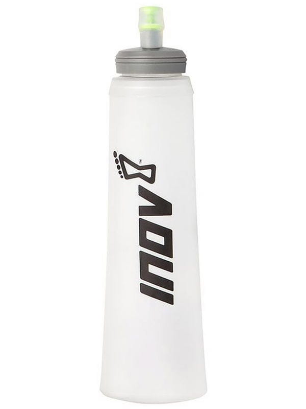 Mäkká fľaša Inov-8  ULTRA FLASK 0,5 lockcap clear/black průhledná