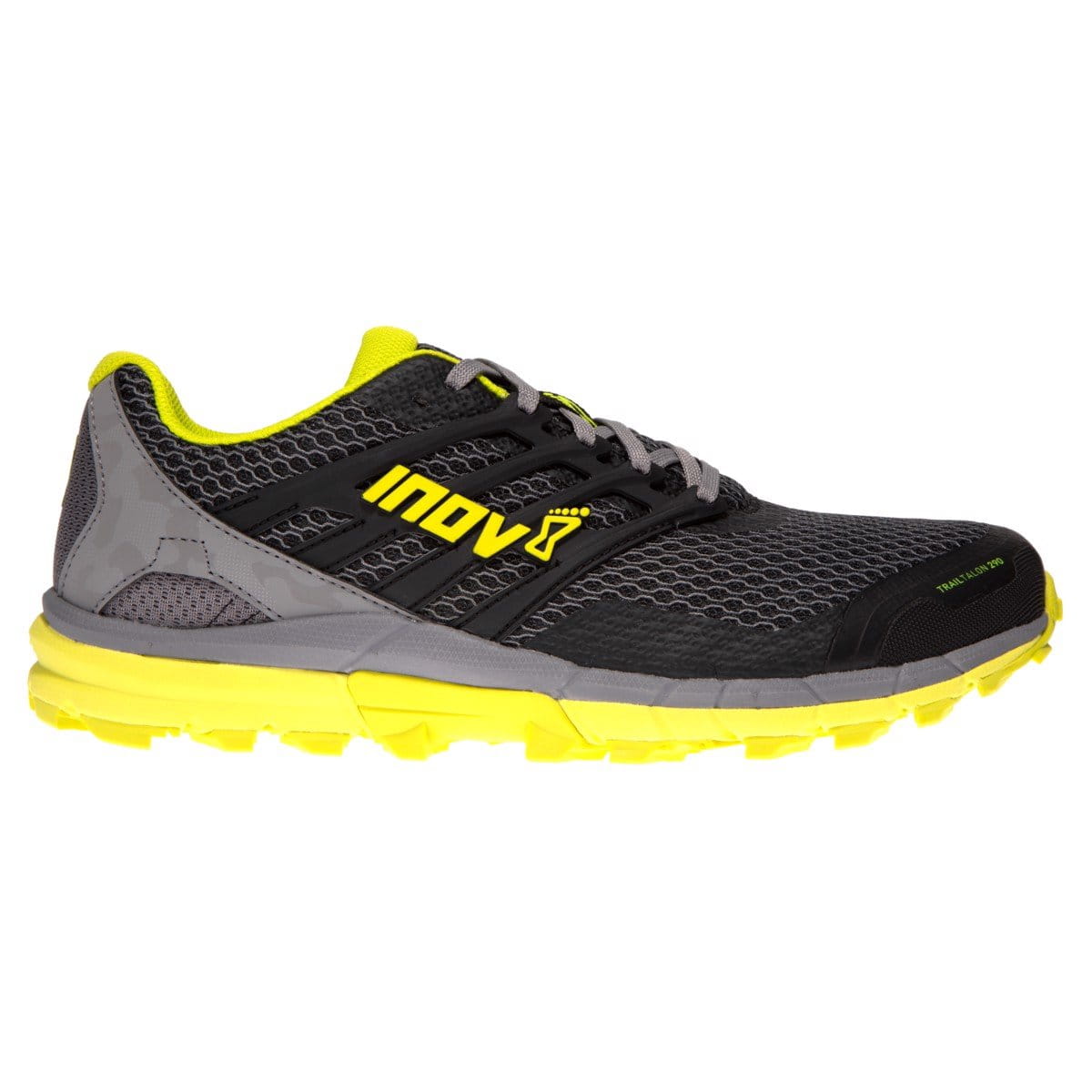 Pánské běžecké boty Inov-8  TRAIL TALON 290 M (S) black/grey/yellow černá/šedá/žlutá