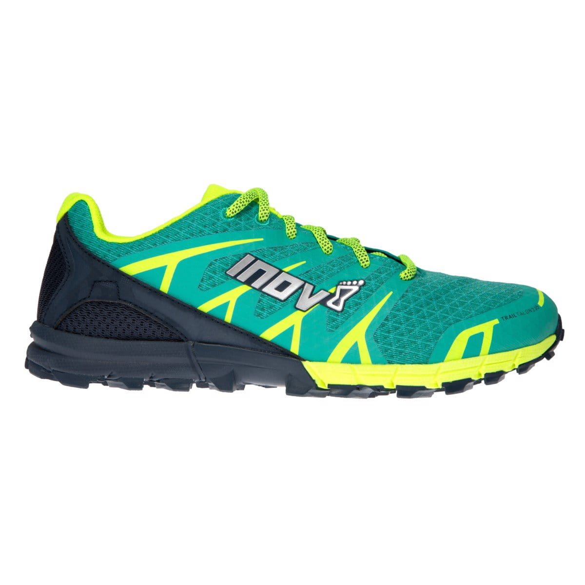 Dámské běžecké boty Inov-8  TRAIL TALON 235 W (S) teal/navy/yellow zelená/modrá/žlutá