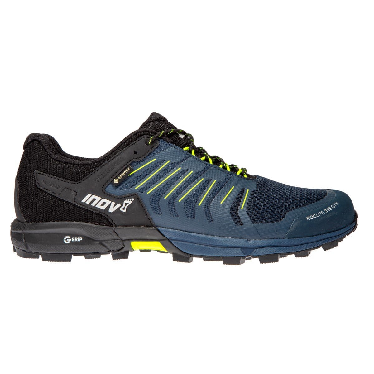 Bežecké topánky Inov-8  ROCLITE 315 GTX M (M) navy/yellow modrá/žlutá