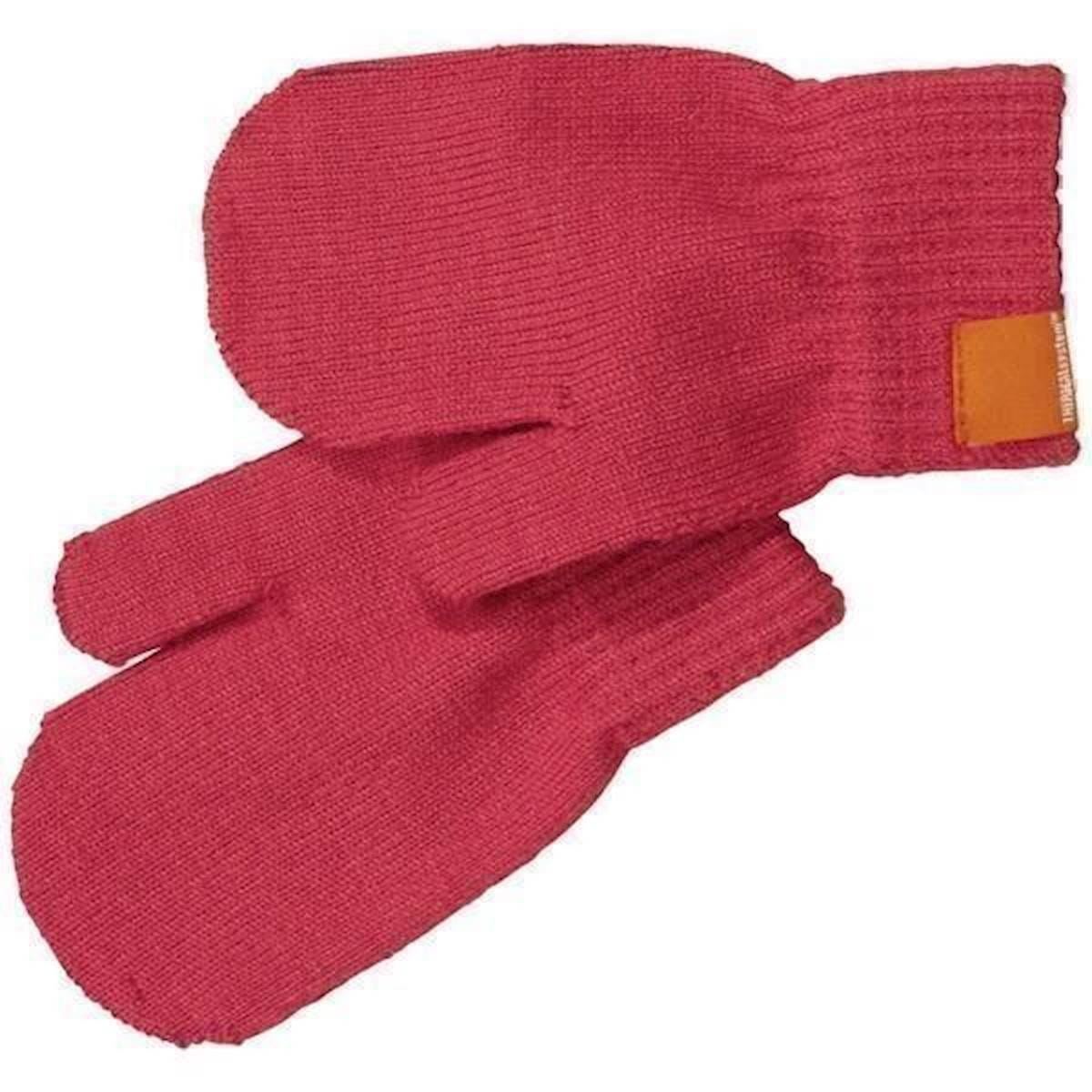 Dětské pletené rukavice Didriksons Rukavice TUMMIS dětské červená