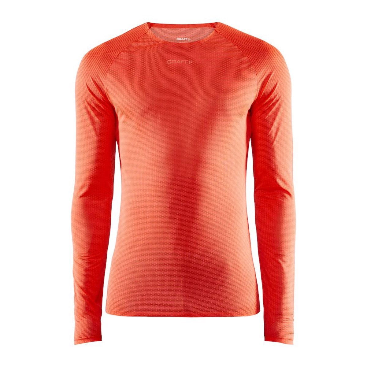 Pánské sportovní tričko Craft Triko Nanoweight dlouhý rukáv oranžová