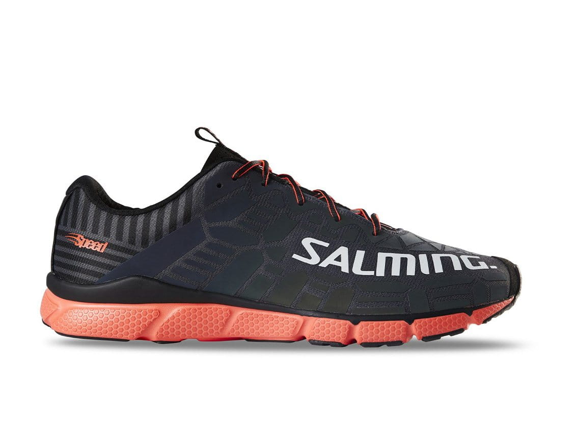 Zapatillas de running para hombre Salming Speed 8 Shoe Men Grey/Orange