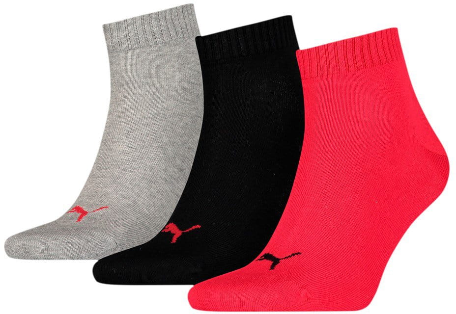 Sportovní ponožky Puma UNISEX QUARTER PLAIN 3P