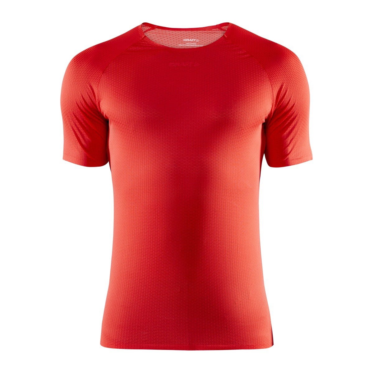 Pánské sportovní tričko Craft Triko Nanoweight krátký rukáv červená