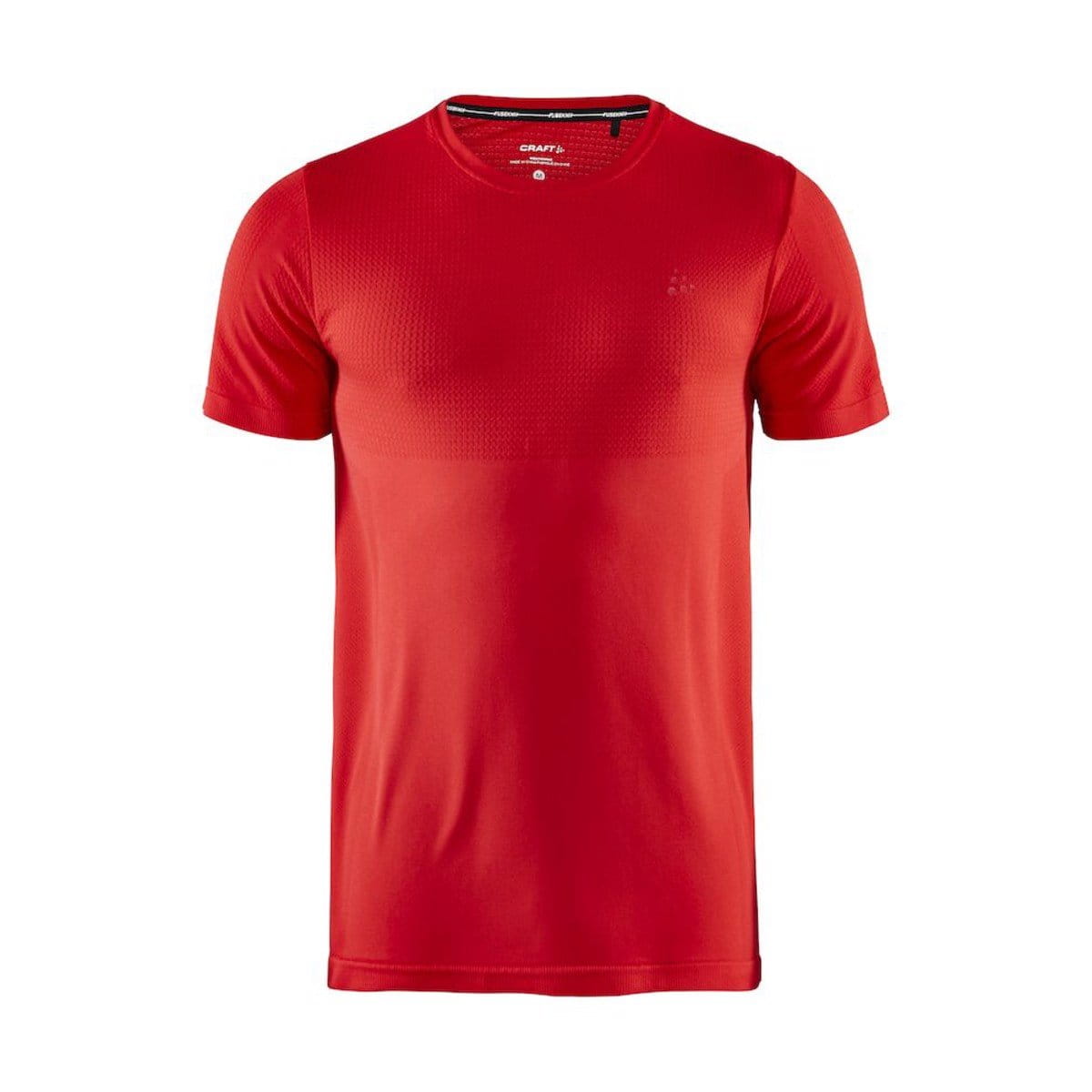 T-Shirts Craft Triko Fuseknit Light krátký rukáv červená