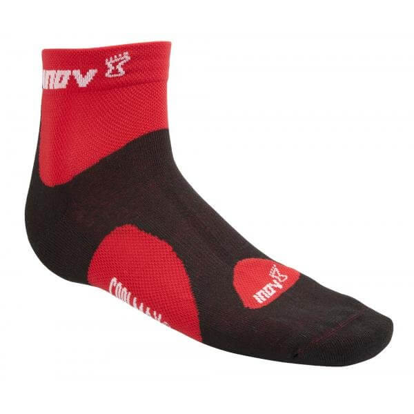 Ponožky Inov-8 Ponožky RACESOC mid 2p lime/blue + black/red světle zelená