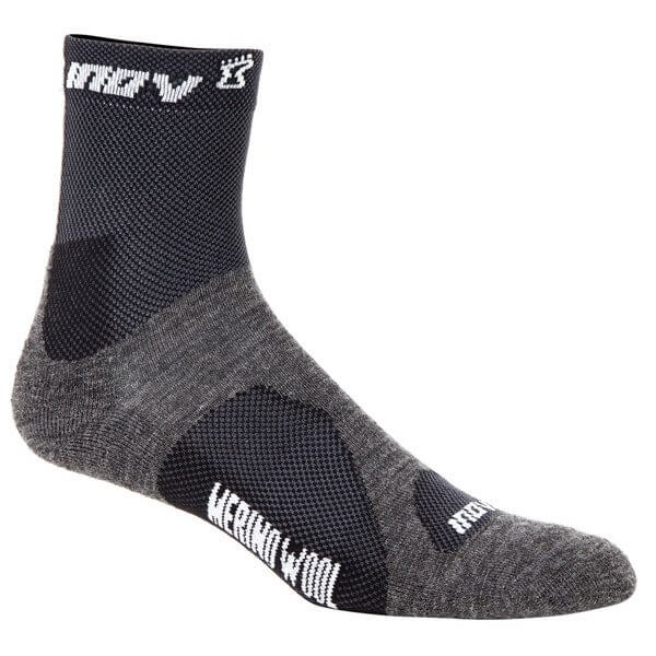 Ponožky Inov-8 MUDSOC high 2p grey/black tmavě šedá