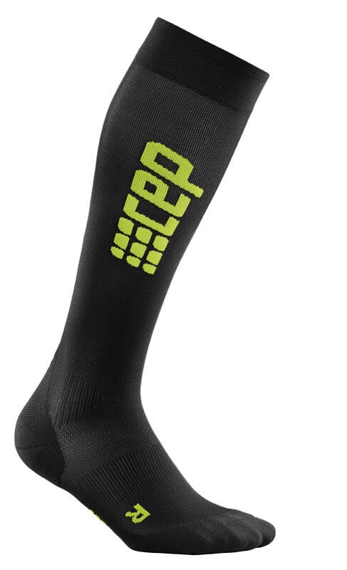 Ponožky CEP Běžecké podkolenky ultralight dámské černá / zelená