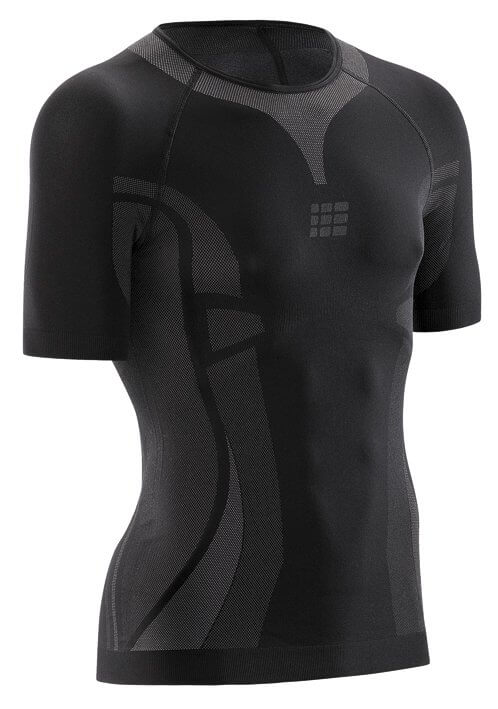 Trička CEP Ultralight tričko s krátkým rukávem pánské černá