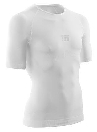 Tričká CEP Ultralight tričko s krátkym rukávom pánske biela