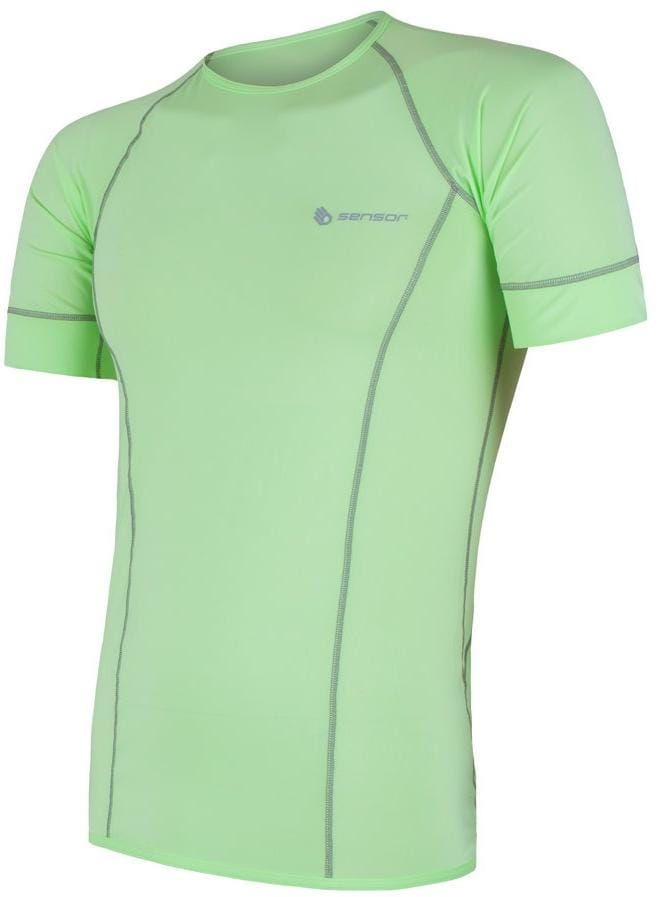 Pánske funkčné tričko Sensor Coolmax Fresh pánské triko kr.ruk. sv.zelená