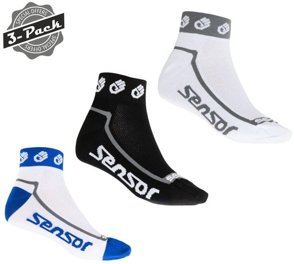 Univerzální ponožky Sensor Ponožky Race Lite Ručičky 3-pack