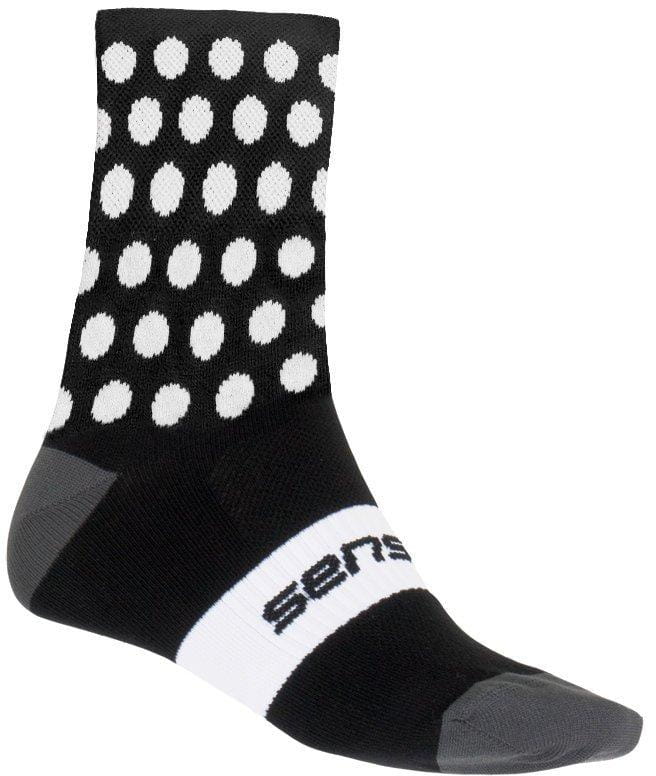 Univerzální ponožky Sensor Ponožky Dots černá/bílá