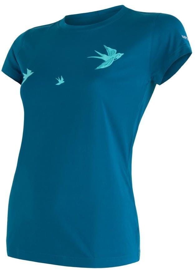 Dámské funkční tričko Sensor Coolmax Fresh Pt Swallow dámské triko kr.rukáv safír