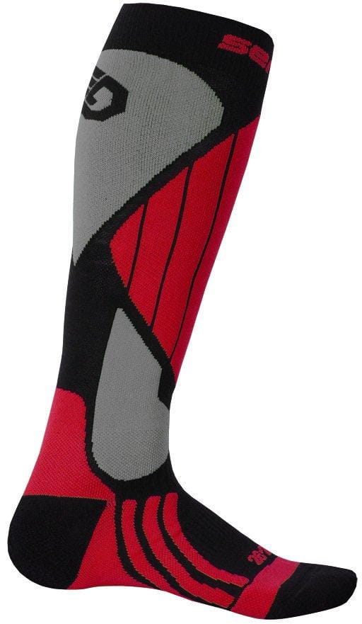 Univerzálne ponožky Sensor Ponožky Snow Pro černá/červená/šedá