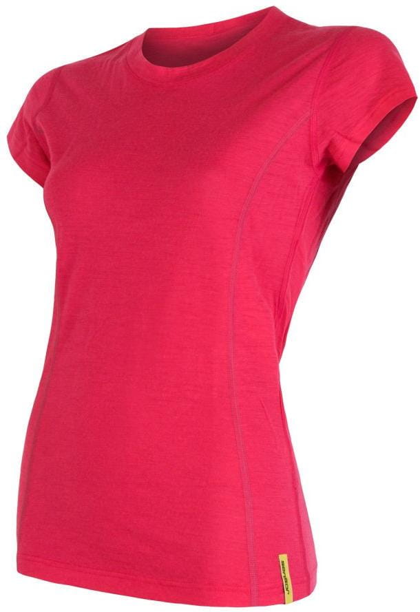 Merino-Shirt für Frauen Sensor Merino Active dámské triko kr.rukáv magenta
