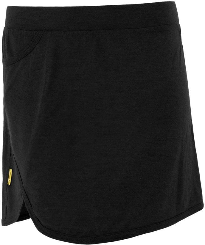 Merino-Rock für Frauen Sensor Merino Active dámská sukně černá