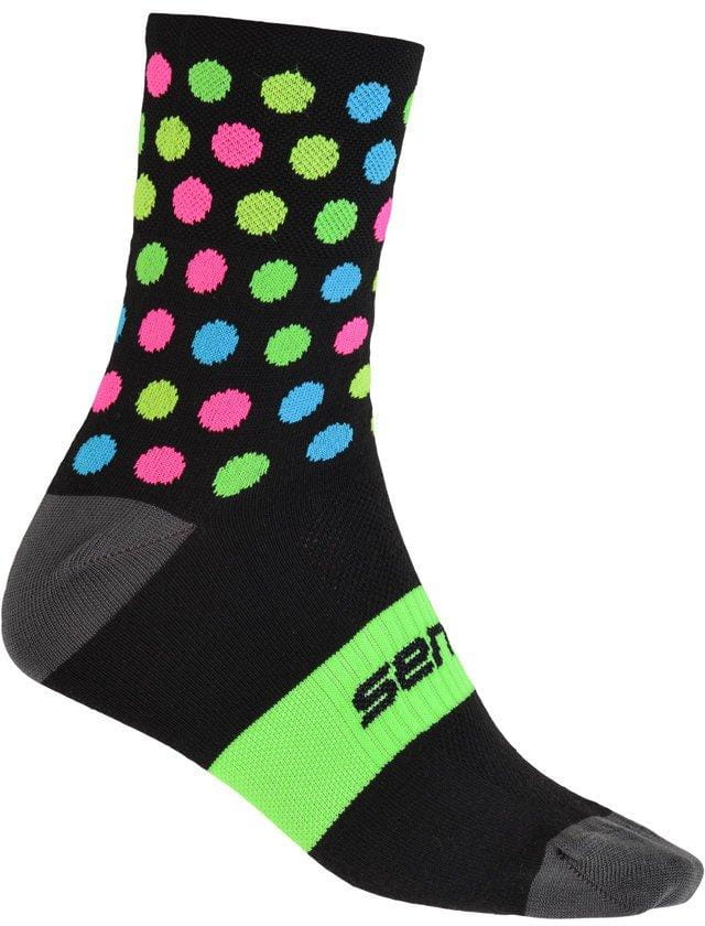 Univerzální ponožky Sensor Ponožky Dots černá/multi