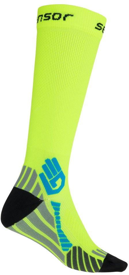 Univerzálne kompresné ponožky Sensor Ponožky Compress reflex žlutá
