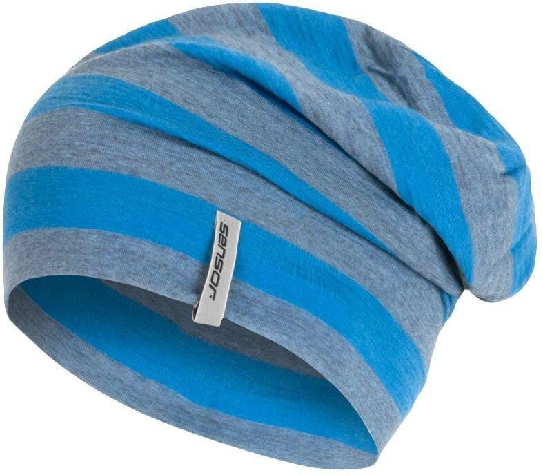 Zimní merino čepice Sensor Čepice Merino Wool modrá pruhy