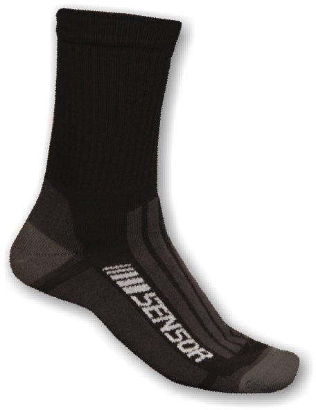 Univerzální ponožky Sensor Ponožky Treking Evolution černá/šedá