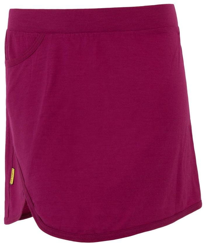 Sukne a šaty Sensor Merino Active dámská sukně lilla