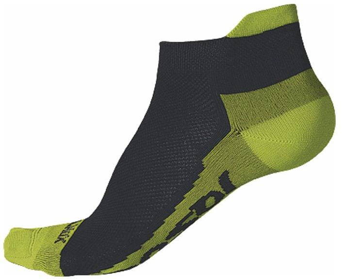 Univerzální ponožky Sensor Ponožky Race Coolmax Invisible černá/limetka