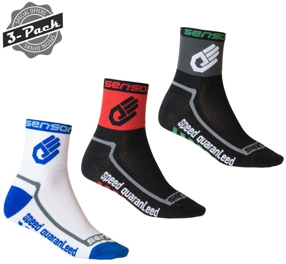 Univerzální ponožky Sensor Ponožky Race Lite Ruka 3-pack