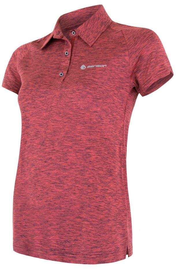 Camiseta funcional de mujer Sensor Motion dámské triko polo kr.rukáv růžová