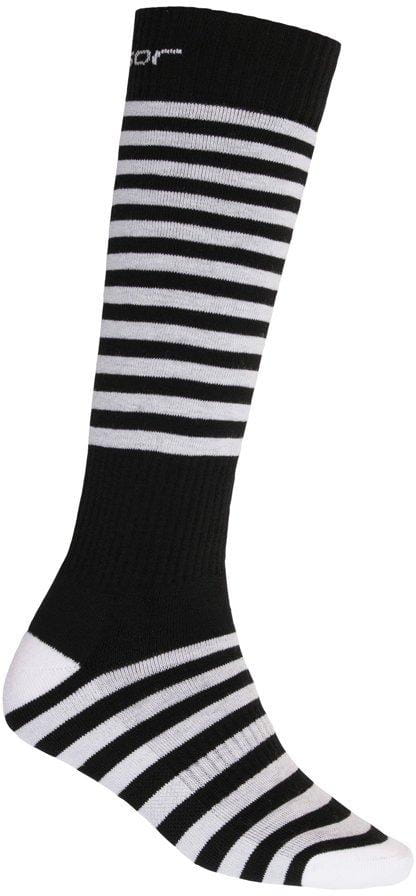 Univerzálne termo ponožky Sensor Ponožky Thermosnow Stripes černá