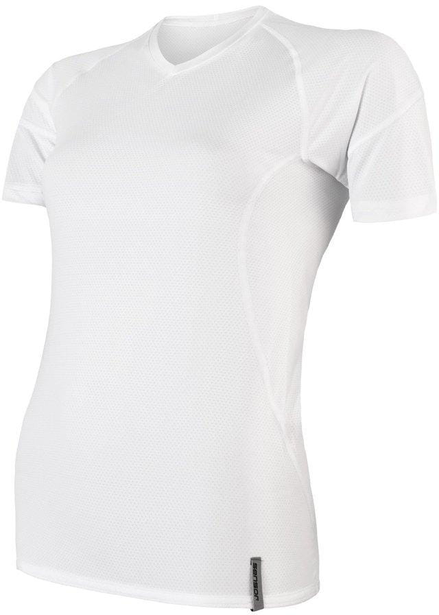 Dámske funkčné tričko Sensor Coolmax Tech dámské triko kr.rukáv bílá