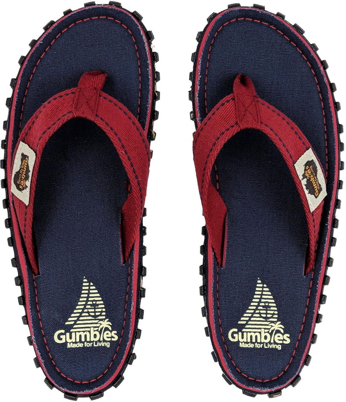 Sandales et pantoufles Gumbies Islander Navy Coast