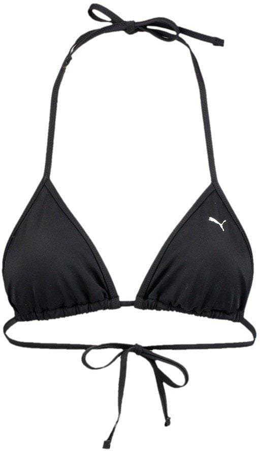 Stroje kąpielowe damskie Puma Swim Women Triangle Bikini Top 1P