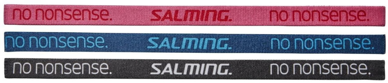 Czapki Salming Hairband 3-pack Blue/Mixed