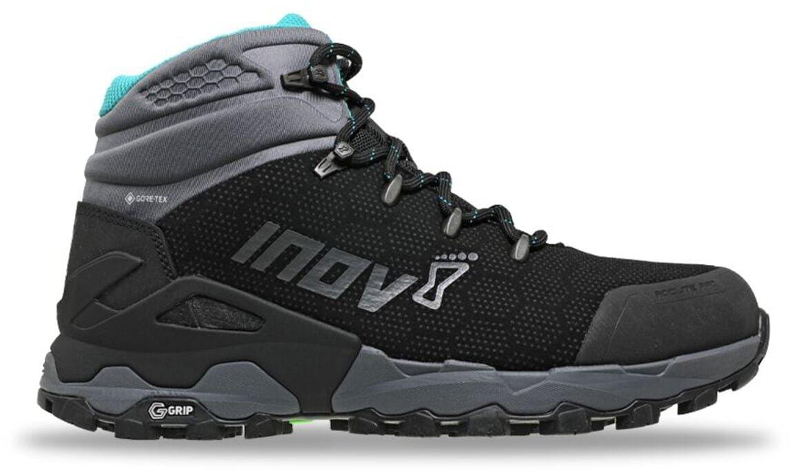Szabadtéri cipők Inov-8  ROCLITE PRO G 400 GTX W (S) black/teal šedá