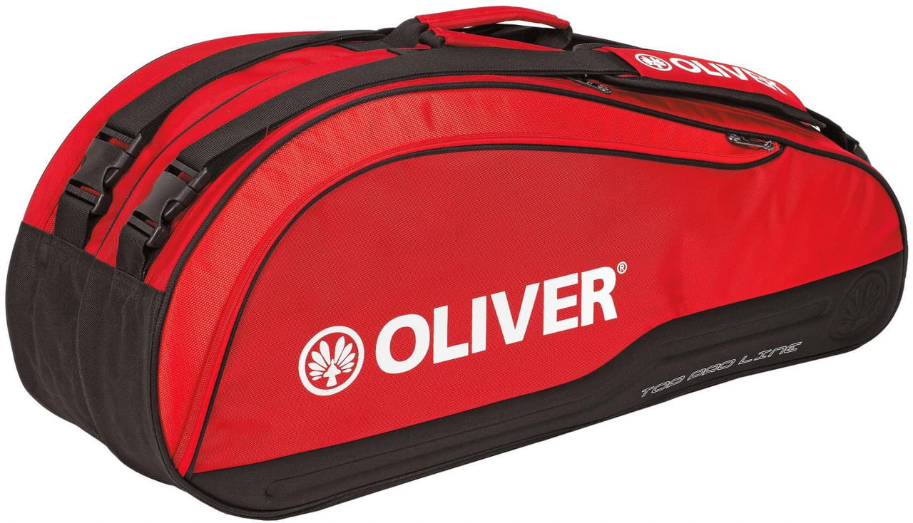 Squash- und Badmintontasche Oliver Racketbag Top Pro Line Red