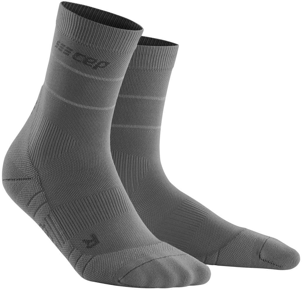 Férfi fényvisszaverő zokni CEP Reflective Mid-Cut Socks