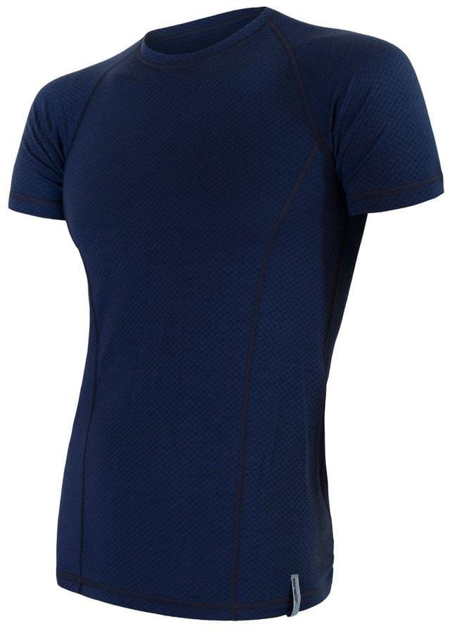 Merino-Hemd für Männer Sensor Merino Df pánské triko kr.rukáv deep blu