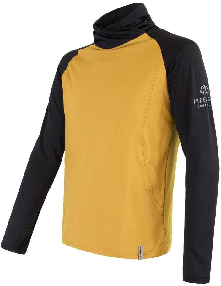 Camiseta térmica de hombre Sensor Coolmax Thermo pánská mikina mustard/černá