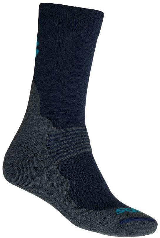 Univerzální merino ponožky Sensor Ponožky Expedition Merino tm.modrá/šedá
