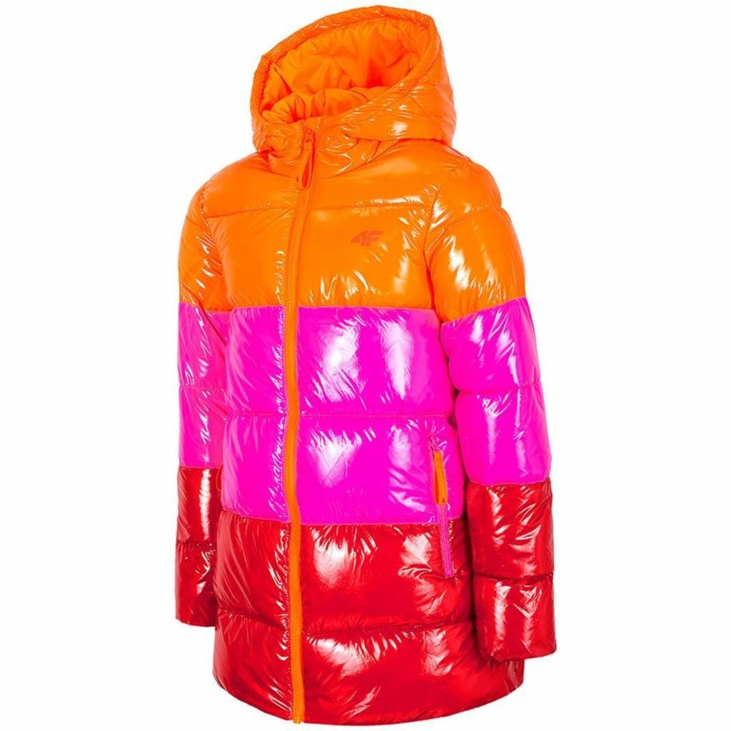 Dívčí zimní bunda 4F Girl's jacket JKUDP002
