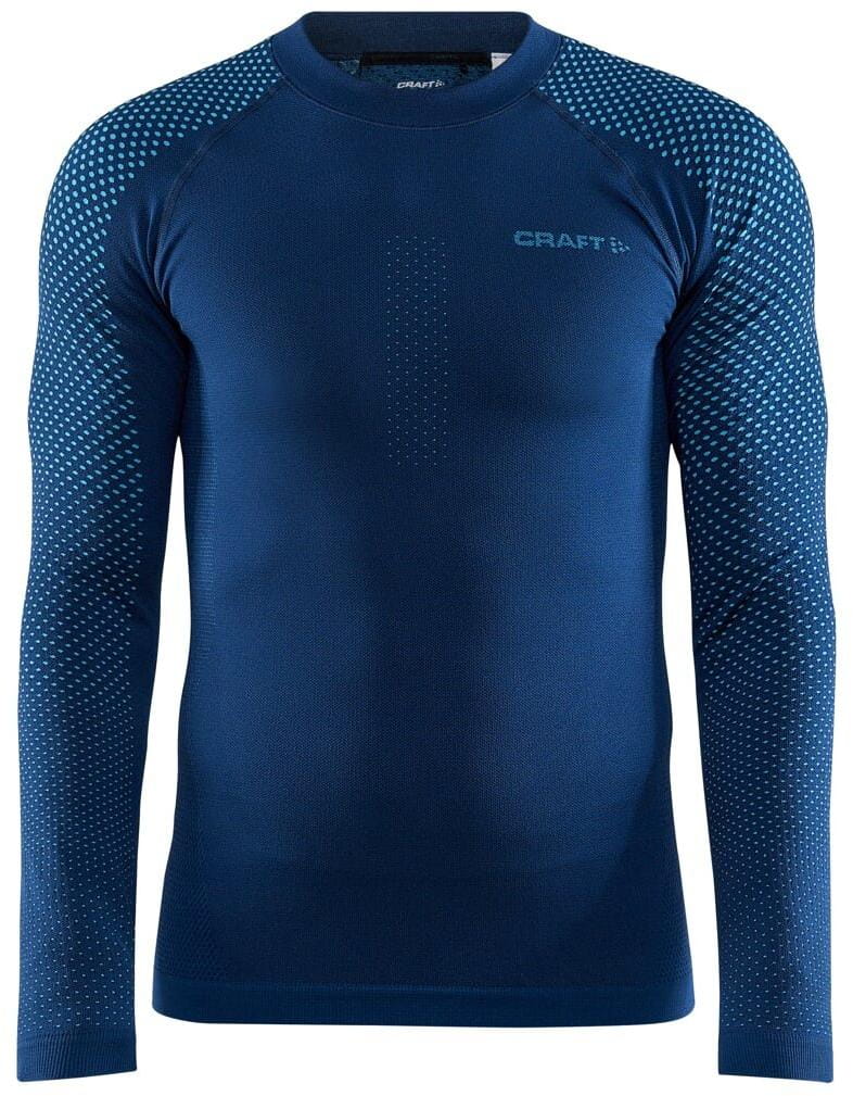 Pánské sportovní tričko Craft Triko ADV Warm Fuseknit Intensity tmavě modrá