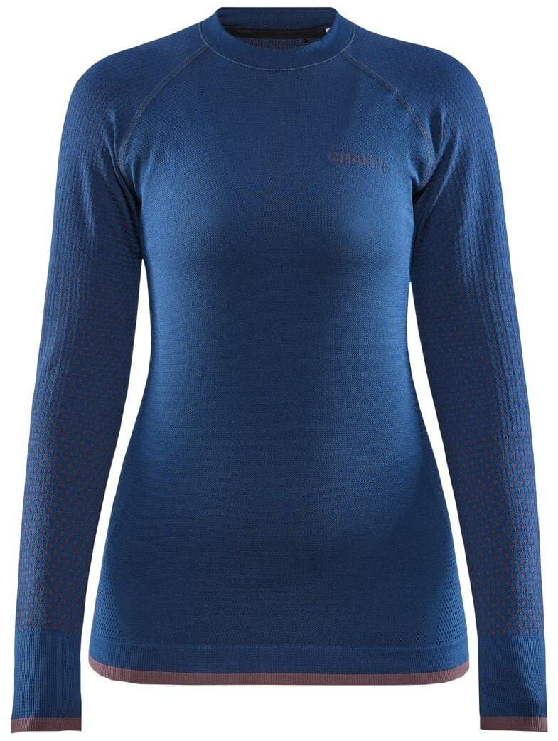 Dámské sportovní tričko Craft W Triko ADV Warm Fuseknit Intensity tmavě modrá