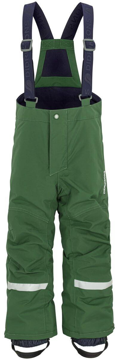 Spodnie Didriksons Kalhoty IDRE dětské zelená