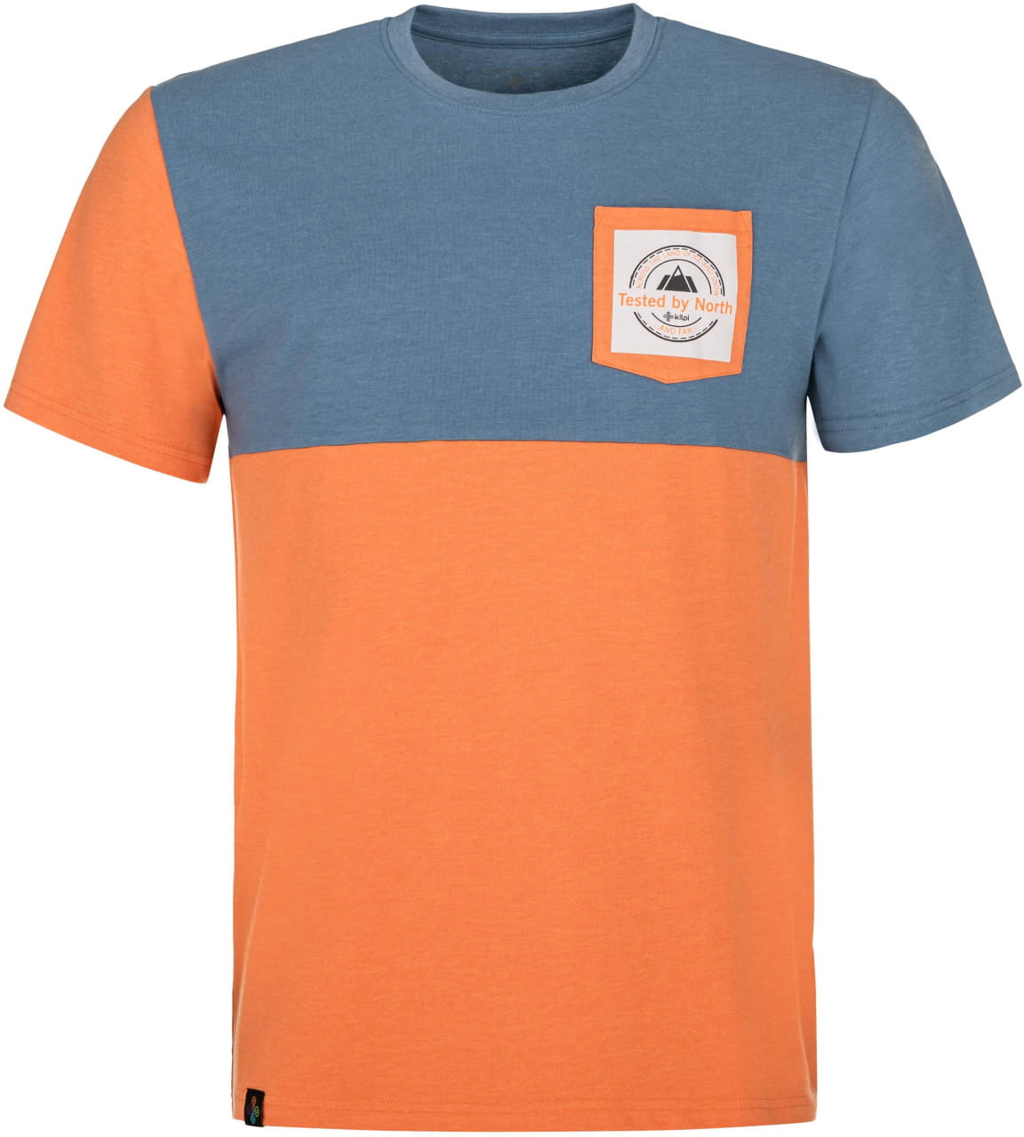 Pánské bavlněné tričko Kilpi Melang Oranžová