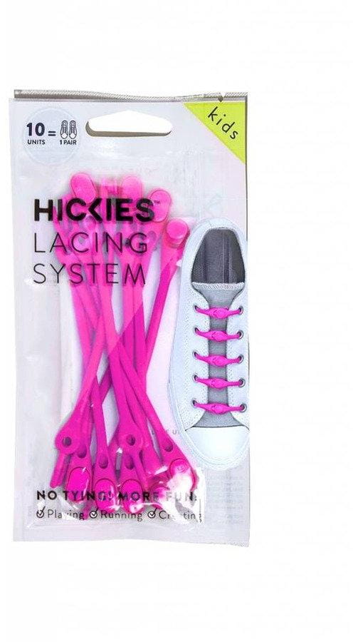 Wodoodporne sznurówki Hickies Kids 2.0 Pink